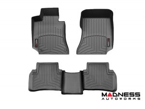 Mercedes Benz E-Class (C207) Floor Liners (Set of 4) - Black by WeatherTech - Sedan